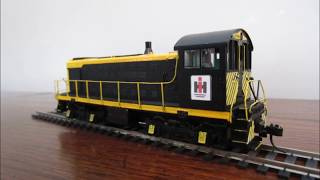 HO Scale Model of International's ALCO S1 Locomotive