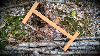 Лучковая пила. Складная походная!