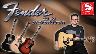 FENDER CD-60 - одна из лучших акустических гитар своей ценовой категории