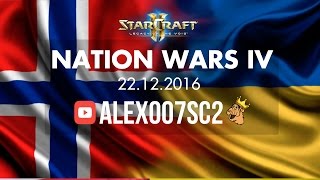 Nation Wars Ro16 - Норвегия vs Украина - StarCraft 2 LotV