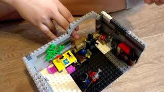 ОБЗОР  МОЕГО LEGO - КАНАЛИЗАЦИЯ (ЗОМБИ АПОКАЛИПСИС №4)