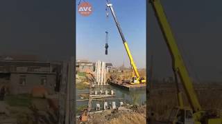 Дизельный штанговый молот AVK