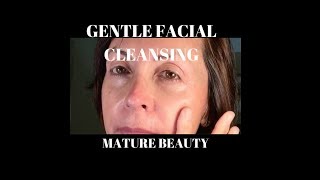 GENTLE OIL TO FOAM CLEANSER & NEW SILICONE FACIAL BRUSH | MATURE BEAUTY