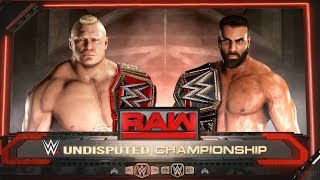 WWE 2K18 Match | Jinder Mahal vs Brock Lesnar | WWE Championship & Universal Title