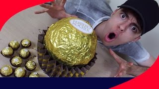 FERRERO ROCHER GIGANTE (MAIOR BOMBOM DO MUNDO?)