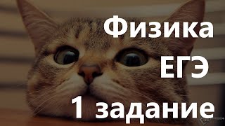 Разбор 1 задания ЕГЭ по физике.  Кинематика.  Анализ графиков