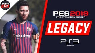 COMENTO EL TRAILER DEL PES 2019 LEGACY PS3 | OPTION FILE PES 2018