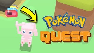 Pokemon Quest Legendary Cooking Guide  - How To Get Legendary MEW Pokemon In Pokemon Quest!