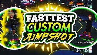 FASTEST JUMPSHOT IN NBA 2K19! QUICKEST CUSTOM JUMPSHOT THAT WILL HELP YOU WIN! NBA 2K19 MYPARK