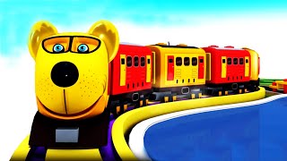 Animal Train: Toy Factory Dog Train Cartoon Cartoon Videos for Kids - Kids Videos for Kids
