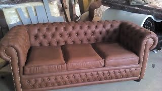 Диван Честер своими руками СТОЛЯРКА ПОДРОБНО/Sofa Chester Hand Made "Cambridge"