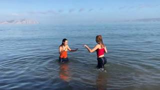Beach Fun 2 - wetlook girl