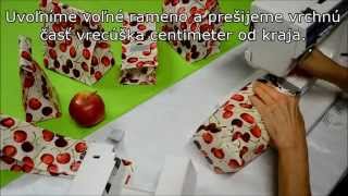 Kurz šitia - Ako ušiť desiatové a obedové vrecko