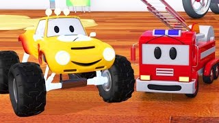 Lucas der Monster Truck | Autos und Lastwagen Cartoons für Kinder