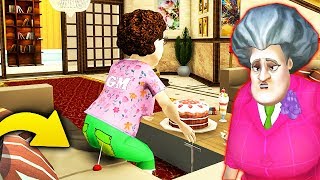 Сестра Бабки Учительница Мисс Ти! - New Angry Scary Teacher 3D