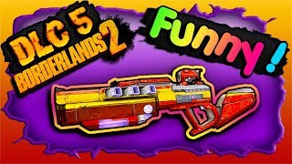 NEW!! TALKING G.Ü.N. (DLC 5 Borderlands 2) FUNNY AF!! (Legendary Overcompensator))