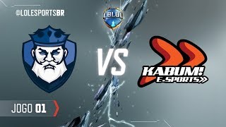 CBLoL 2018: CNB x KaBuM (Jogo 1) | Fase de Pontos - 1ª Etapa