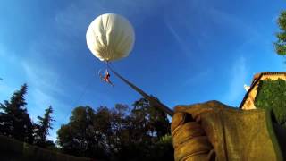 Helium Balloon Shows - Balloon Aerial Acts