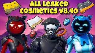 *NEW* ALL LEAKED SKINS, WRAPS, EMOTES & MORE In Fortnite BR! (Fortnite Update 8.40 Leaks)