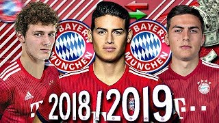 LE FUTUR BAYERN MUNICH 2018/2019 ?! ?