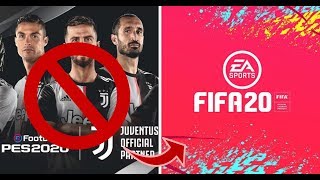FIFA 20 OHNE JUVENTUS TURIN !! | KONAMI SCHNAPPT SICH JUVE RECHTE
