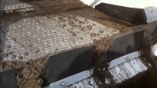 Моментальное обезвоживание иловых отложений при добыче