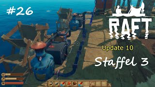 Raft Survival Staffel 3 #26 Biokraftstoff herstellen, der Tank & Rohre verlegen! Let`s Play Deutsch