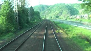 Führerstandsmitfahrt Trier nach Koblenz Mosel Gbf Teil2