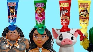 MOANA Deluxe Adventure Set with Paw Patrol Bath Paint | Toys Unlimited
