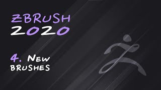 4. ZBrush 2020. Новые кисти | Уроки на русском