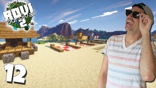 NUESTRA PLAYA PRIVADA | Rovi Survival Minecraft 2 | Episodio 12