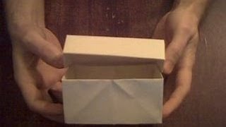 Шкатулка из бумаги оригами  Stash Paper Origami