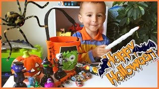 ?Хэллоуин Видео для детей! Разные приколы и сюрпризы костюм Привидения Halloween video for kids!