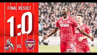 FC Cologne 1-0 Arsenal | So Arsenal