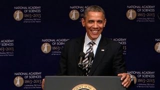 President Obama Speaks at the 150th Anniversary of the National Academy of Sciences