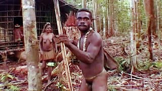 В гости к каннибалам. To Visit Cannibals. Papua.