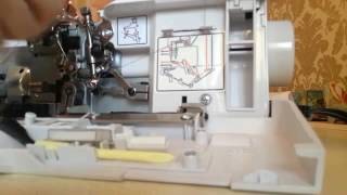 знакомство с оверлоком COMFORT 140