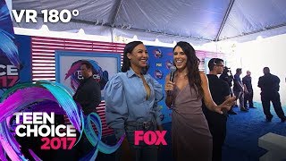 Naya Rivera Dishes On Her YouTube Red Series | TEEN CHOICE