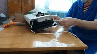 Как прясть пух на электропрялке