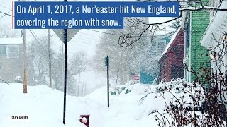 NASA Catches April 1 Nor’easter over New England