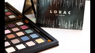 LORAC Shine Bright | PRO Eyeshadow Palette and Cheek Palette Review
