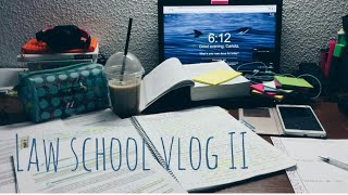 Exam night routine + Consejos de estudio  | Vida de una estudiante de derecho Vlog #2