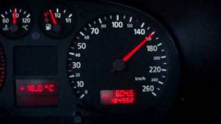 Audi A3 TDI  ASZ  FMIC chip 175KM 0-100 , 0-200 A3-club.net