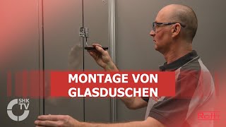 Roth: Montage von Glasduschen