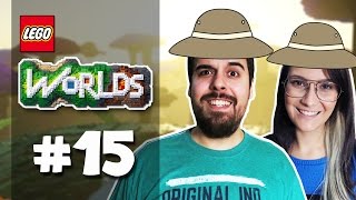 LEGO Worlds Online #15 - A GRANDE CORRIDA DE CAVALOS!