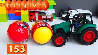 Мультики про машинки Сюрприз Welly Трактор Город машинок 153 серия Мультфильмы для детей mirglory