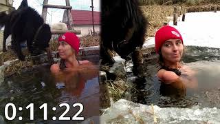Осман Делибаш - 1 час в проруби. Полное видео