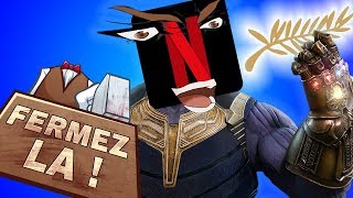 Netflix VS Cannes - Mini FERMEZ LA