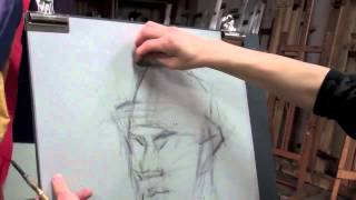 Draw a Portrait in Charcoal and Chalk (part 1) — The Art League School