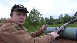 Отстрел СКС с новым ложем